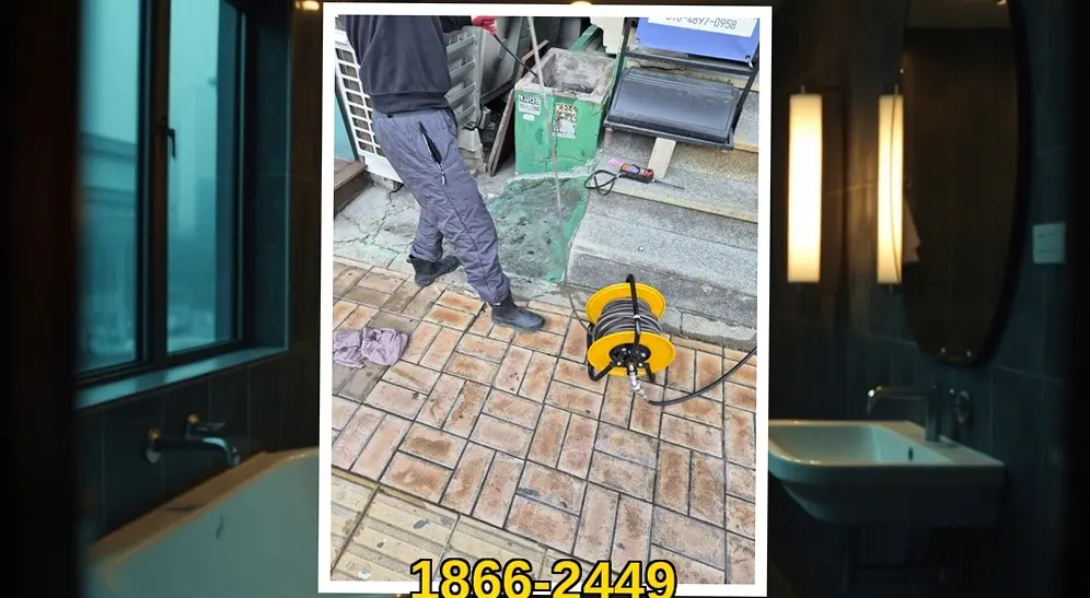 파주 조리읍 아파트배관세척 시공 현장 사진