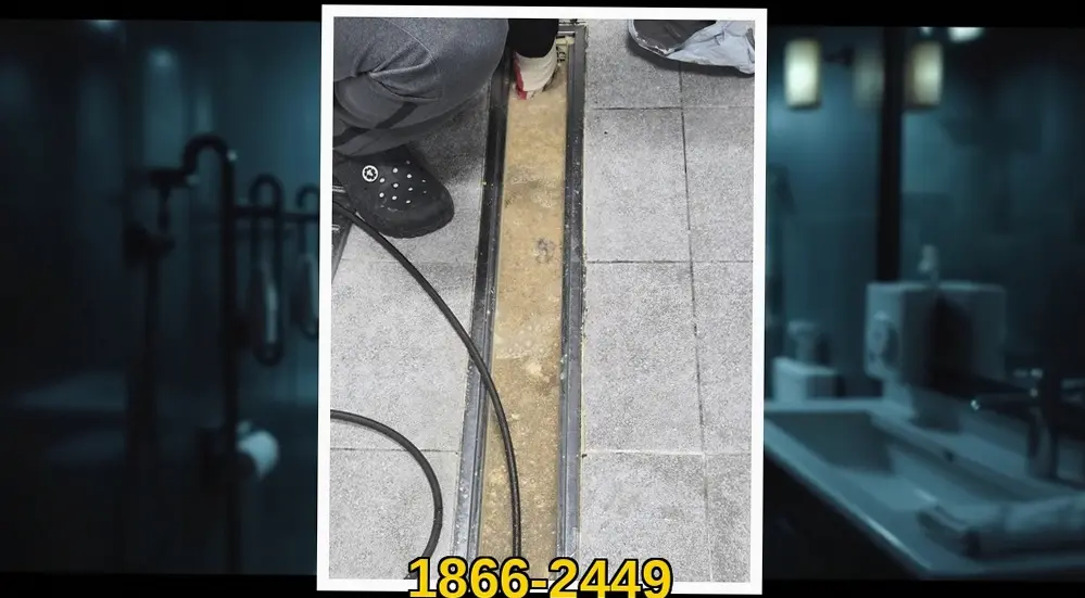 부평 부개동 하수구통수테스트 시공 현장 사진