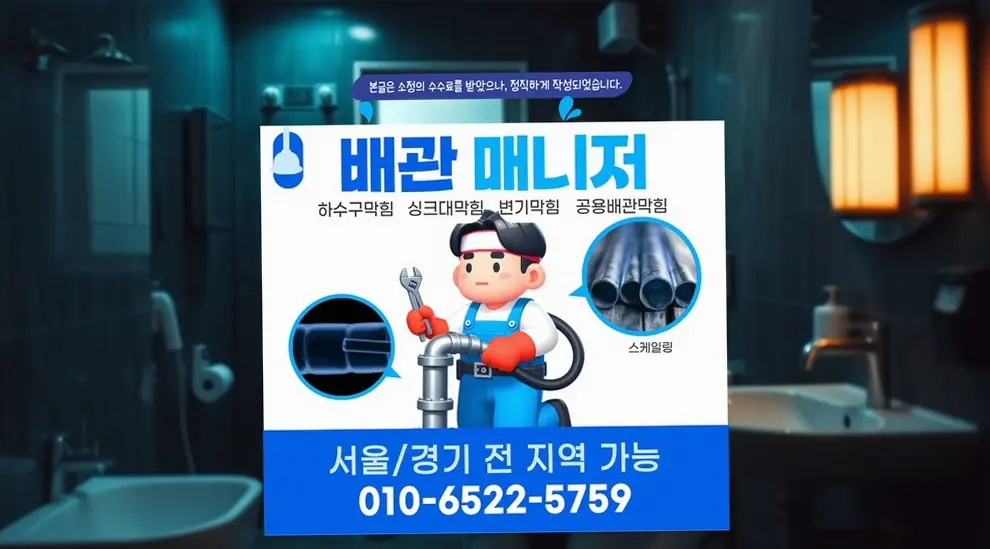 광진 화양동 학교배관청소 시공 현장 사진
