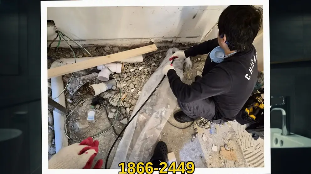 가락동 욕실악취제거 시공 현장 사진